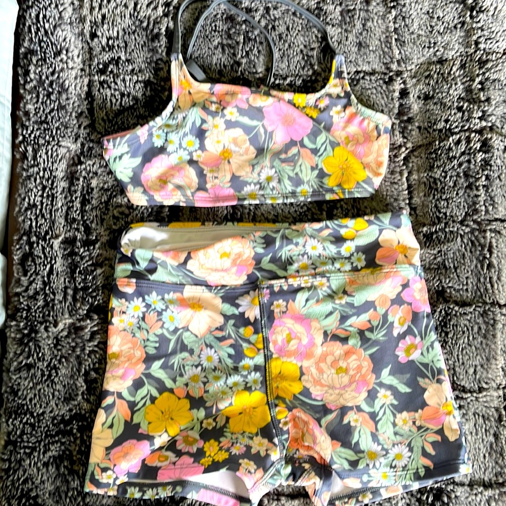 Girls bikini, top worn once, bottoms not worn. Size 10/12 Art Class brand